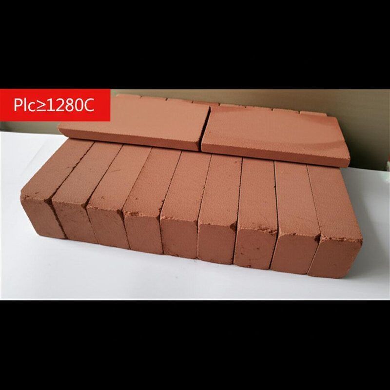 Plc≥1280C mattoni di argilla refrattari che offrono eccellente resistenza agli acidi mattoni resistenti al calore per forni forni e caldaie