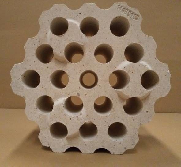 mattone di controllore dell'allumina di alto calore per la stufa di corrente d'aria calda dell'altoforno medio e grande