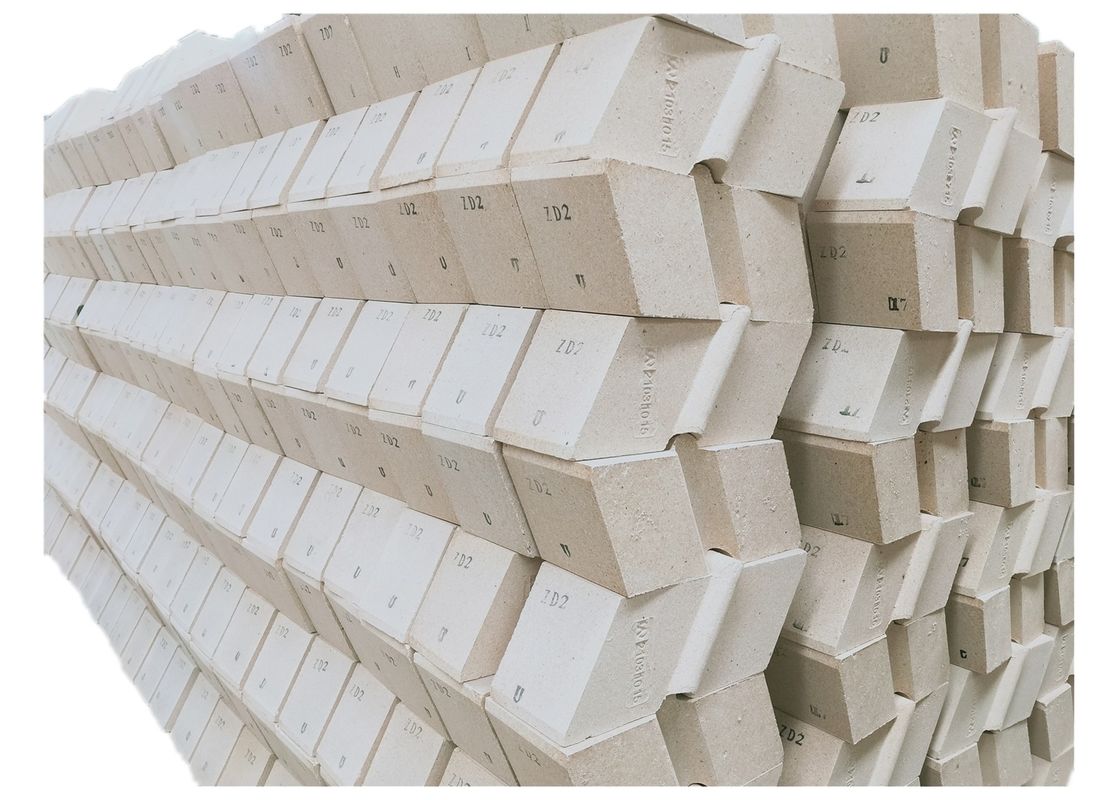 L'alto mattone di riscaldamento basso di Preassebly dell'allumina di forma speciale lineare di Rate Fire Brick For Fireplace resiste al ℃ 1300