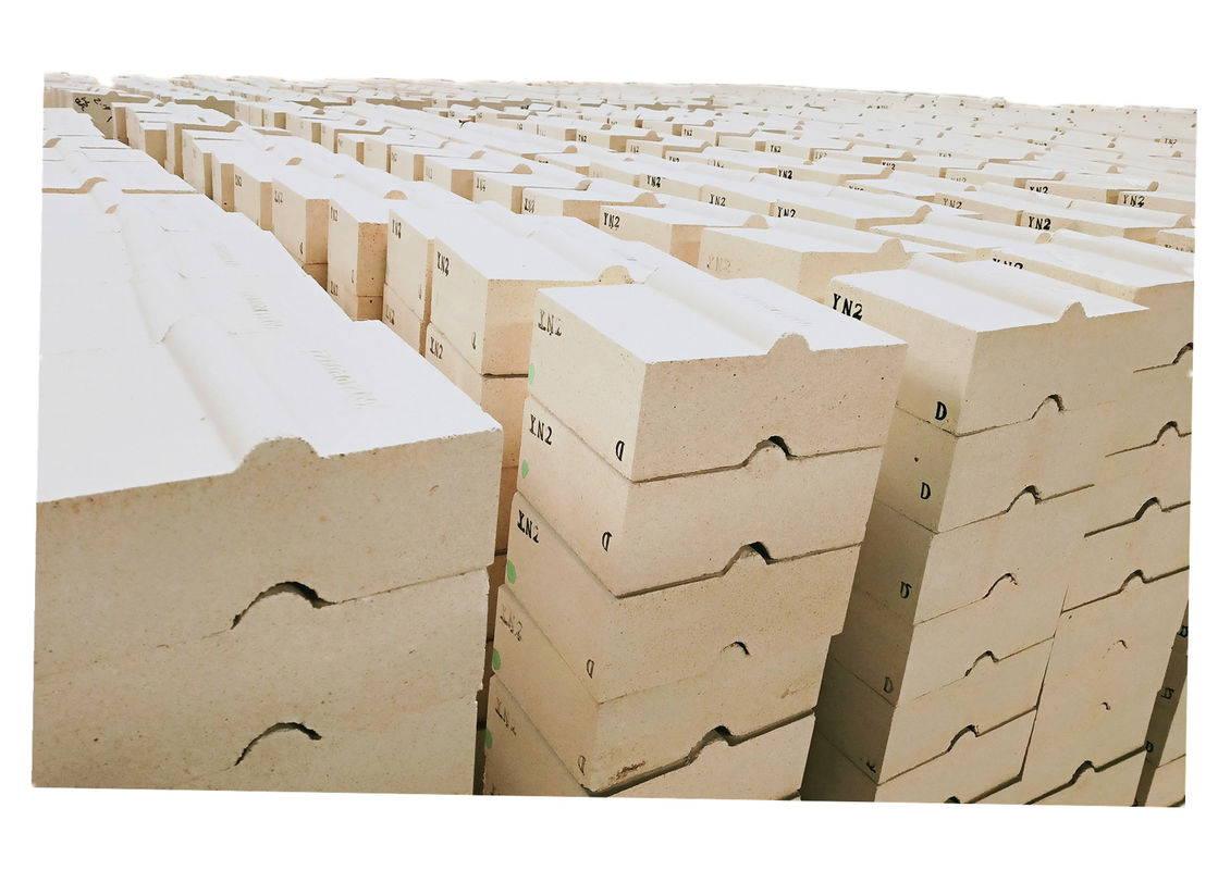 L'alto mattone di riscaldamento basso di Preassebly dell'allumina di forma speciale lineare di Rate Fire Brick For Fireplace resiste al ℃ 1300
